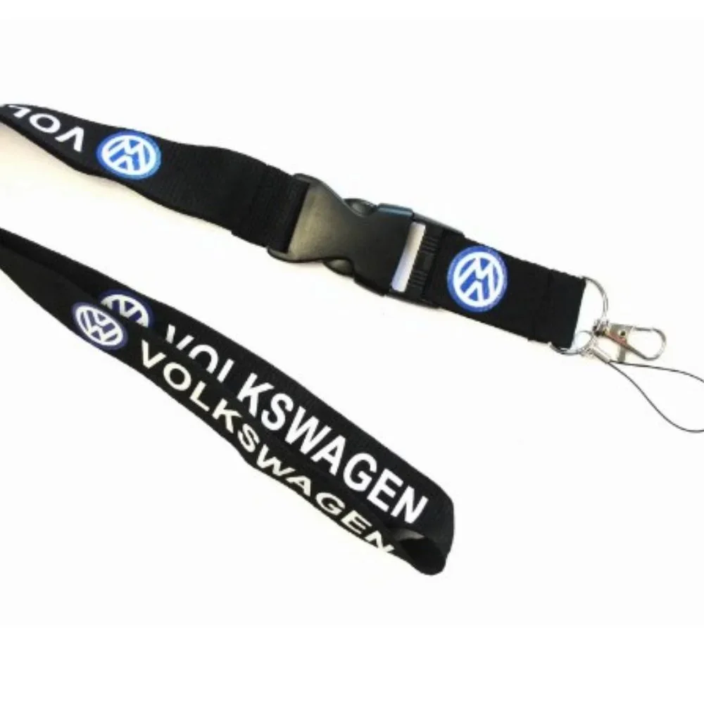 Universal Volkswagen Lanyard Keychain ID Badge Holder Quick Release Buckle